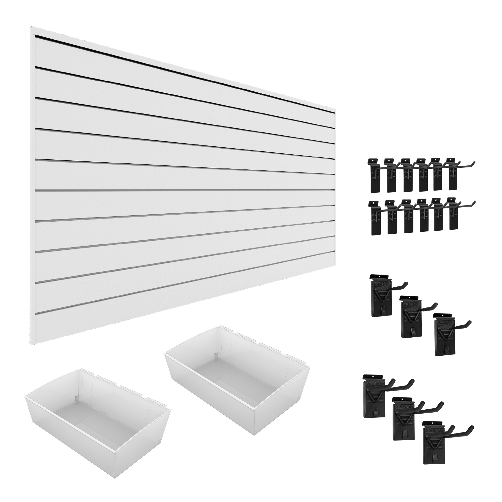 Classic Slatwall Organizer Bundle – STEALTH