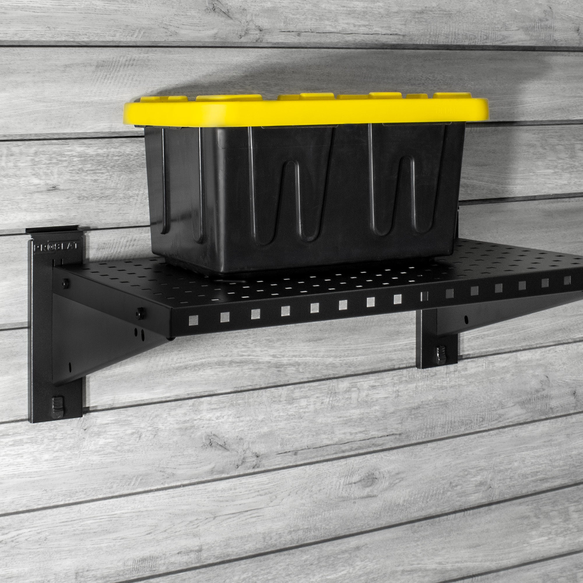 STEALTH Étagères en métal ultra-robuste de 24 po – Ensemble de 2