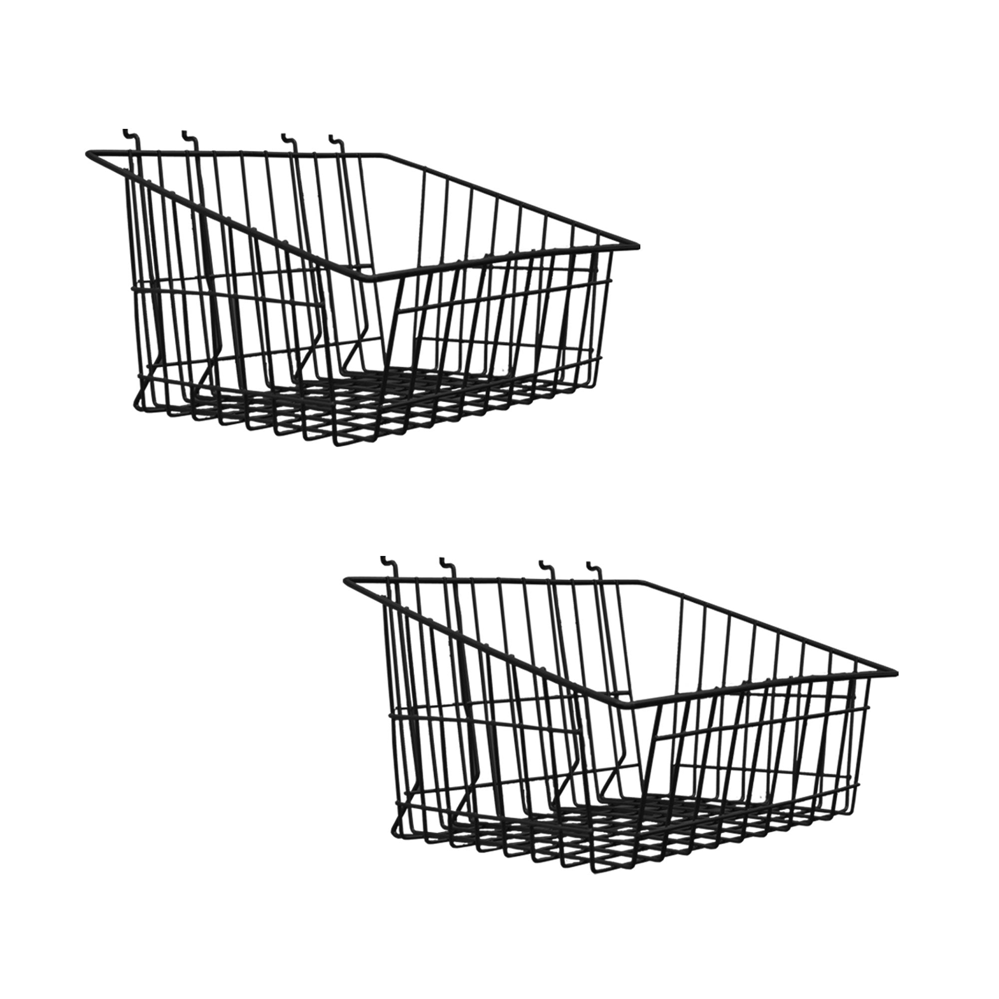 Panier grillagé – Ensemble de 2
