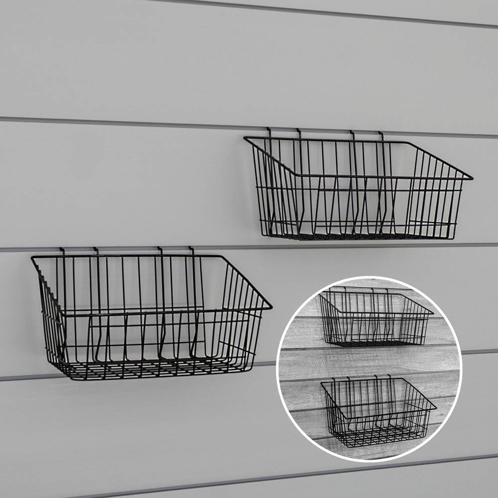Panier grillagé – Ensemble de 2