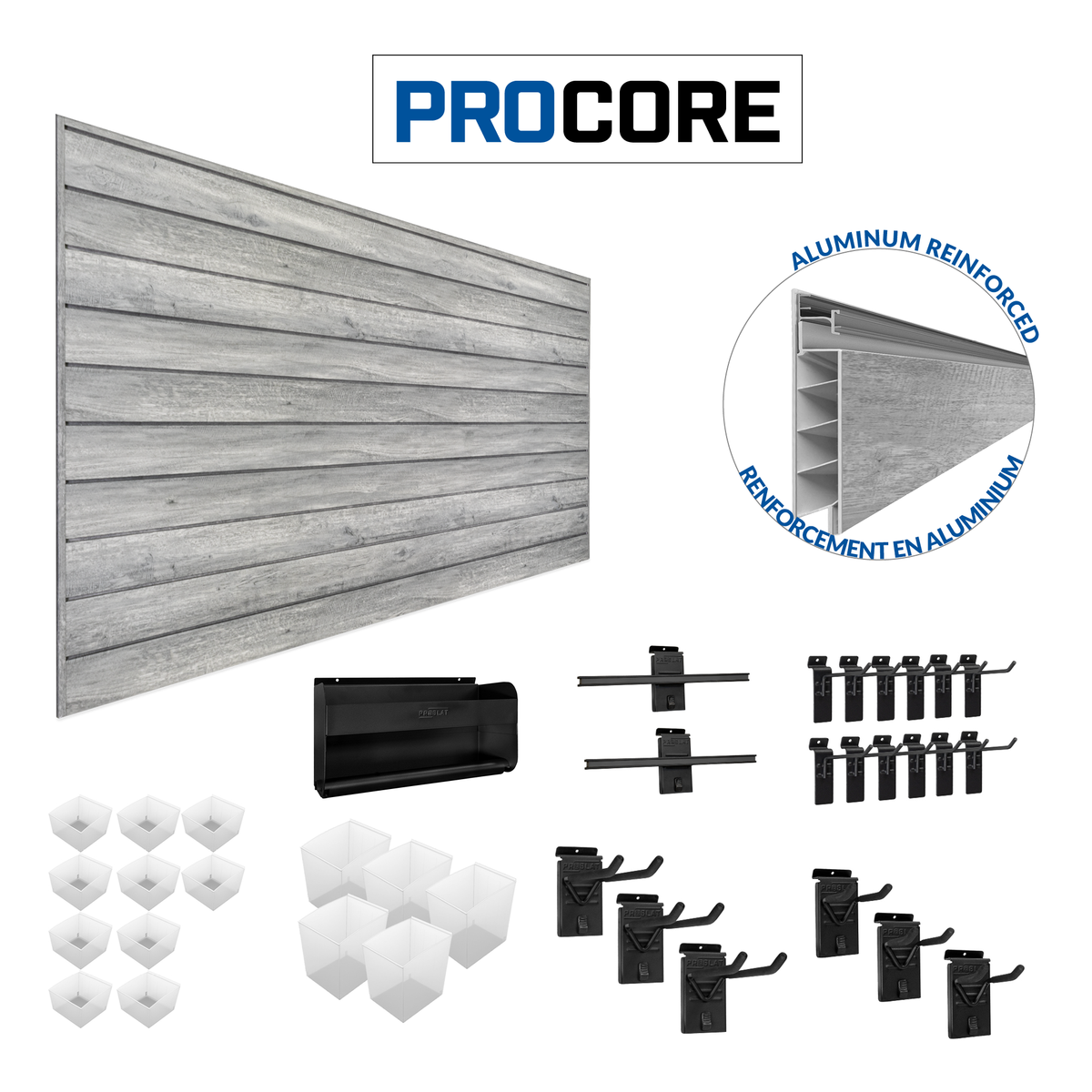 PROCORE Slatwall Handyman bundle