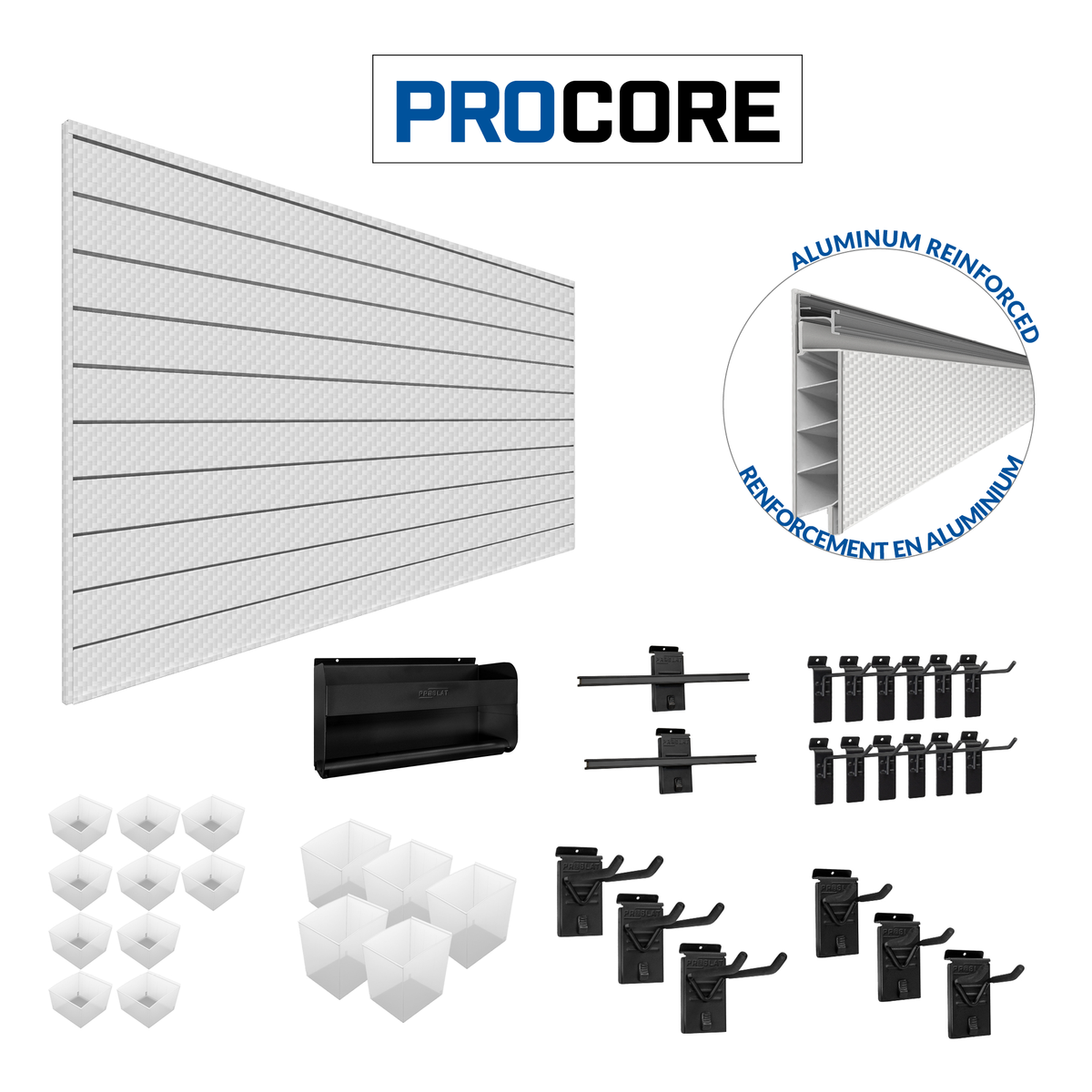 PROCORE Slatwall Handyman bundle