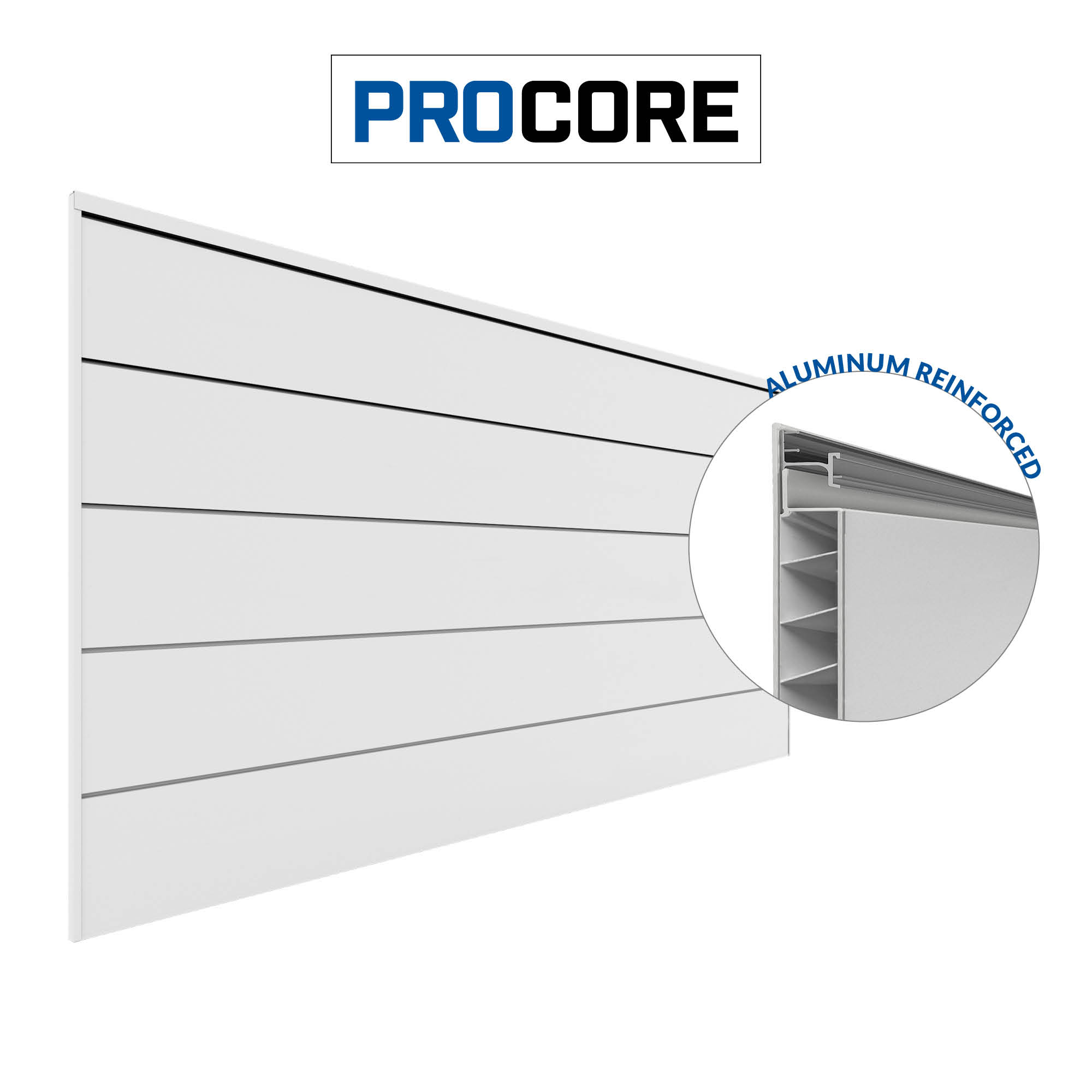 4 ft. x 8 ft. XL PROCORE Slatwall
