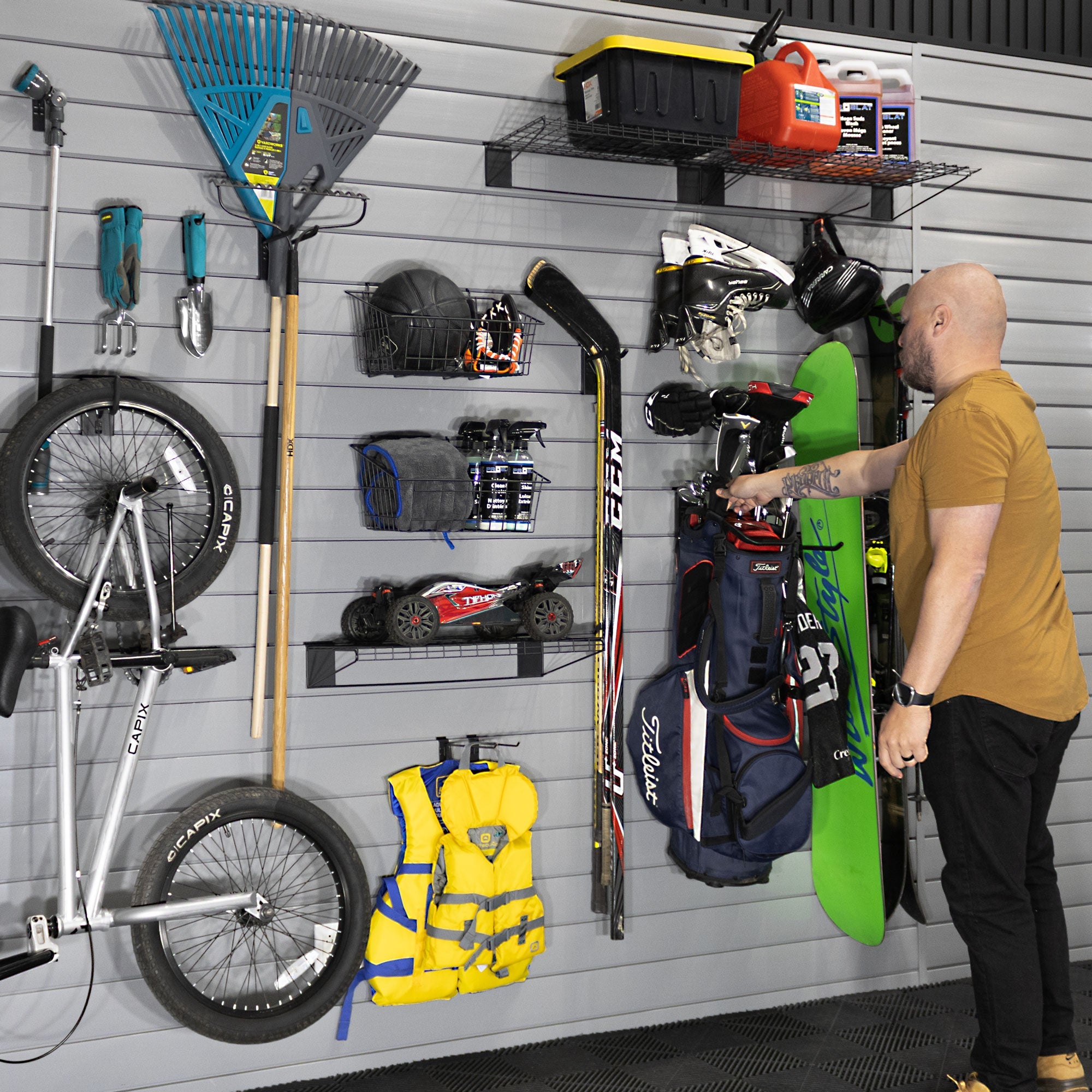 PROCORE Slatwall Ultimate Bundle – STEALTH