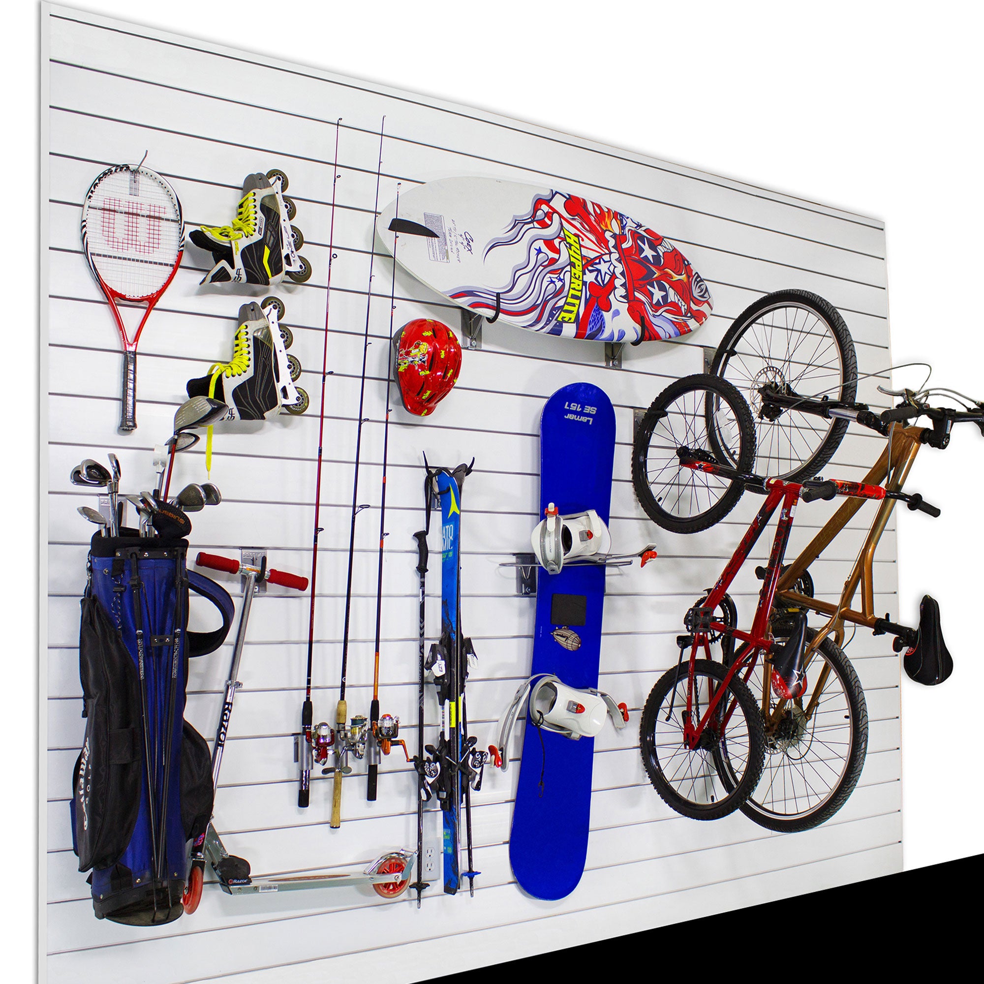 Ensemble de crochets pour articles de sport — 13 morceaux