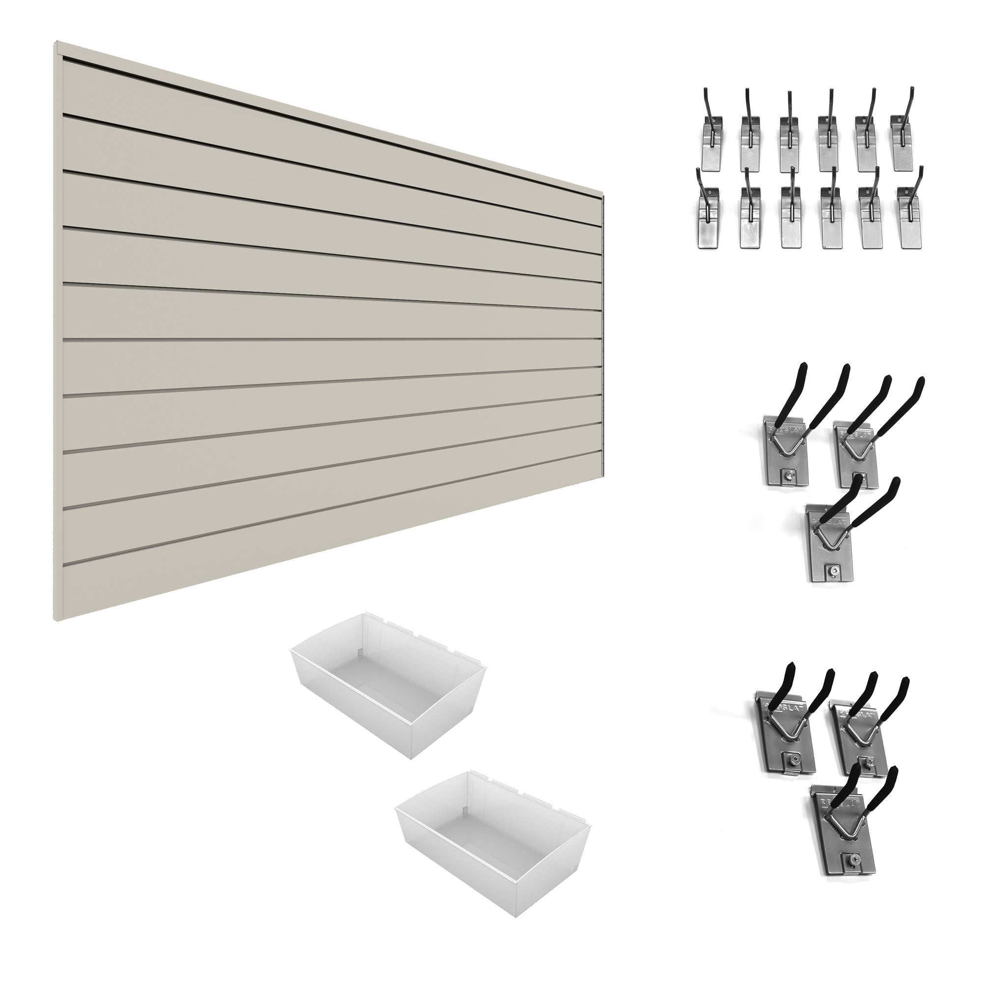 Panneaux de PVC – Ensemble d'organisation