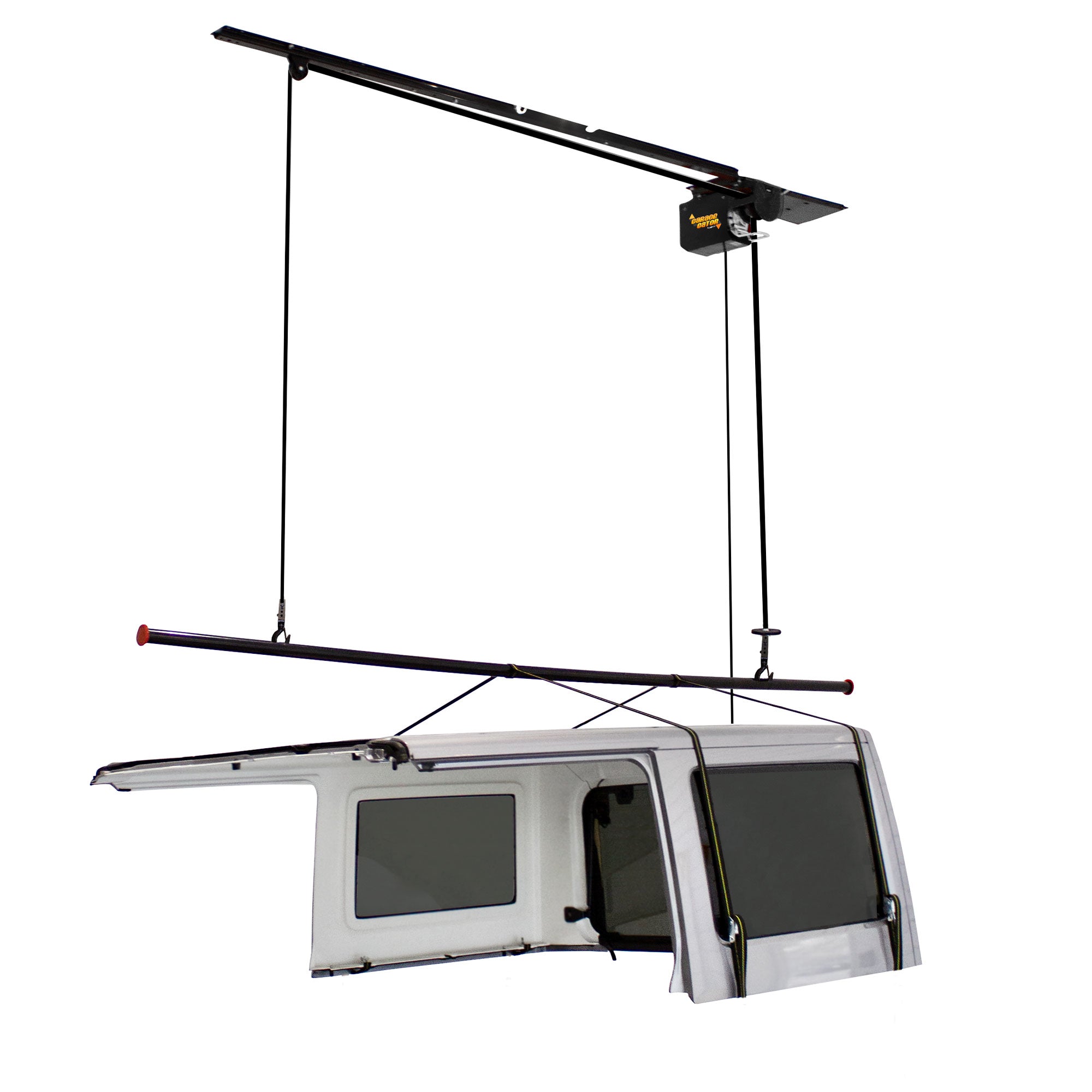Ensemble d’élévateur pour un toit rigide de Jeep – 220 lb (100 kg)