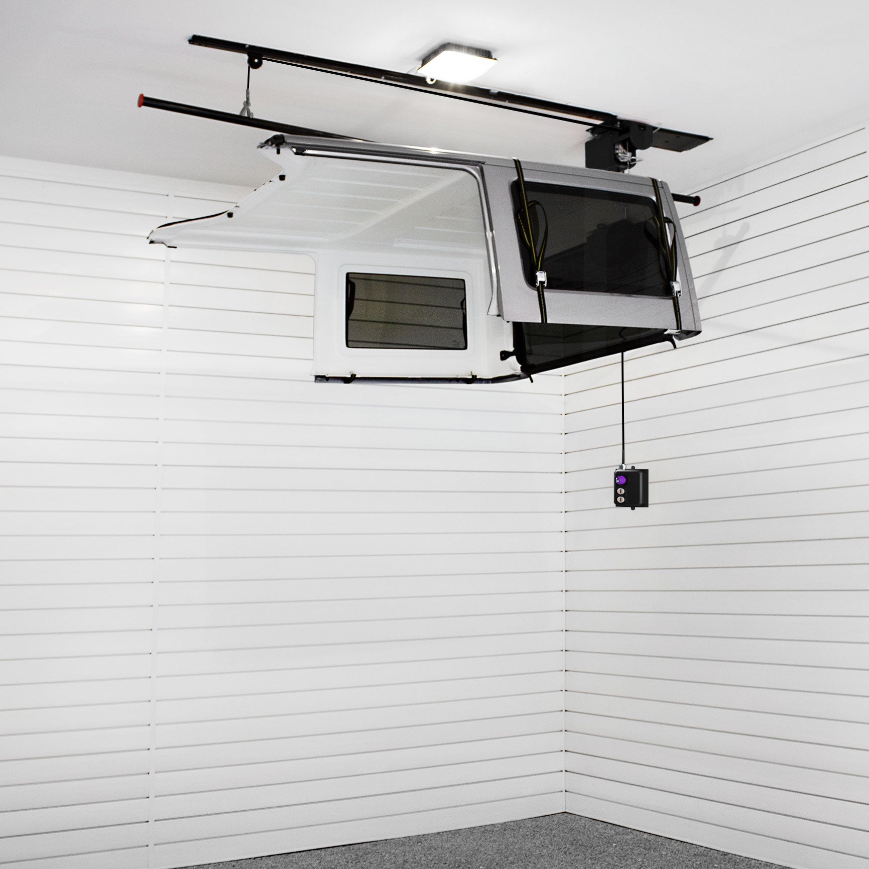 Ensemble d’élévateur pour un toit rigide de Jeep – 220 lb (100 kg)