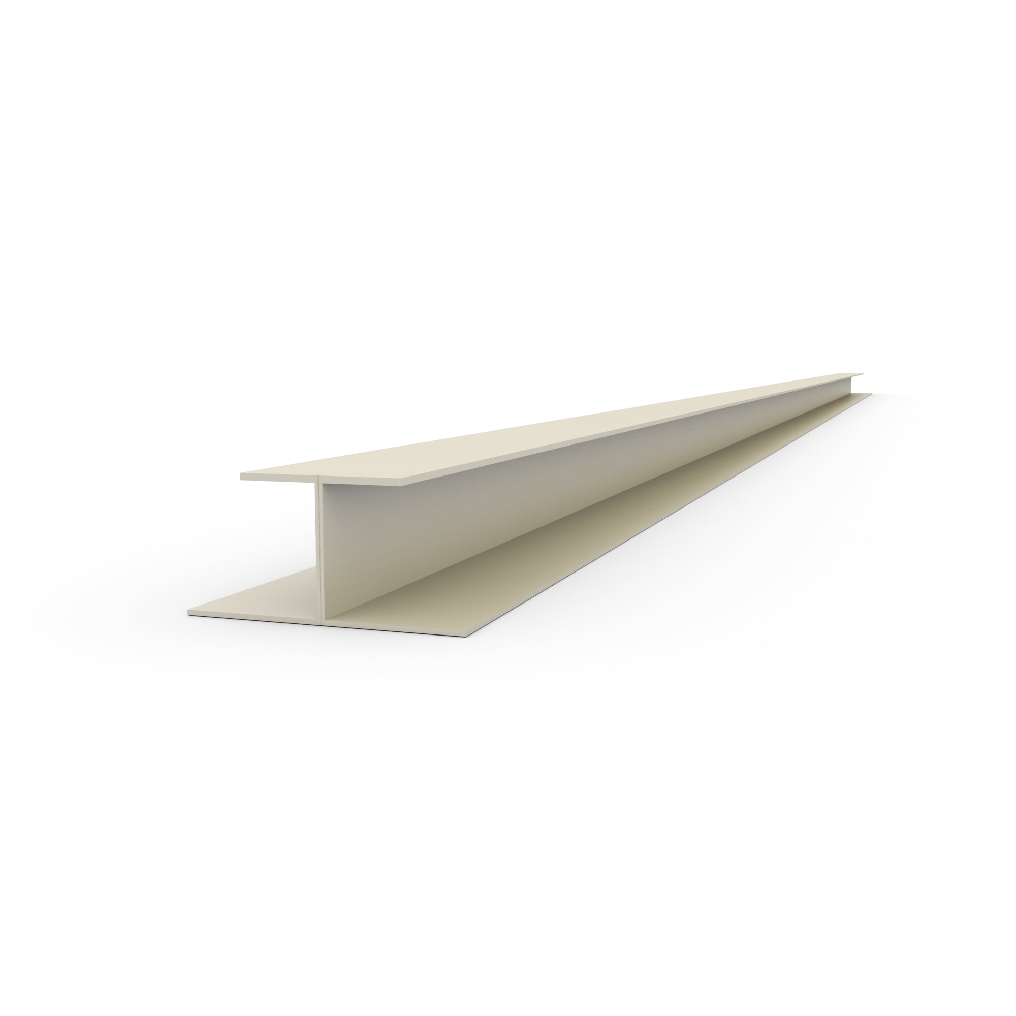 Moulure de PVC en H de 48.5 po