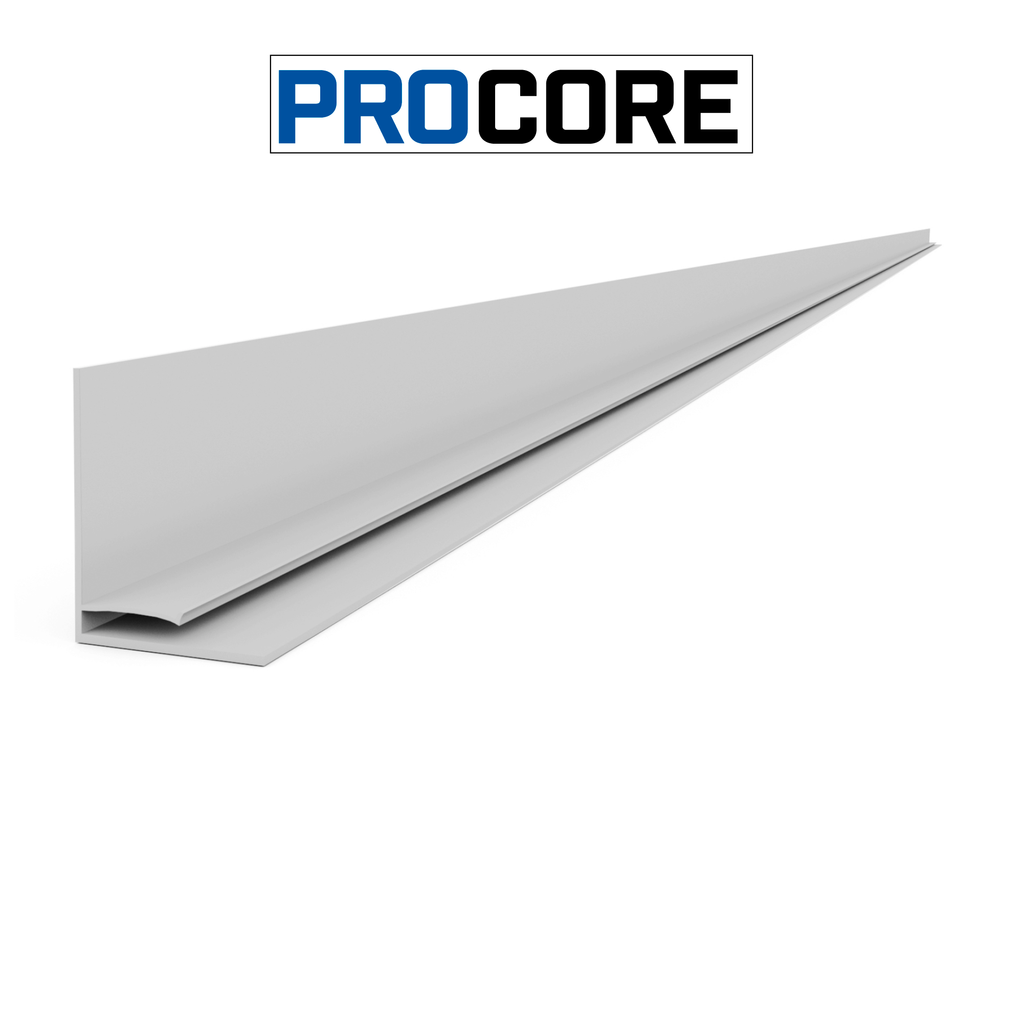 PROCORE – Ensemble de moulures supérieures en PVC de 8 pi