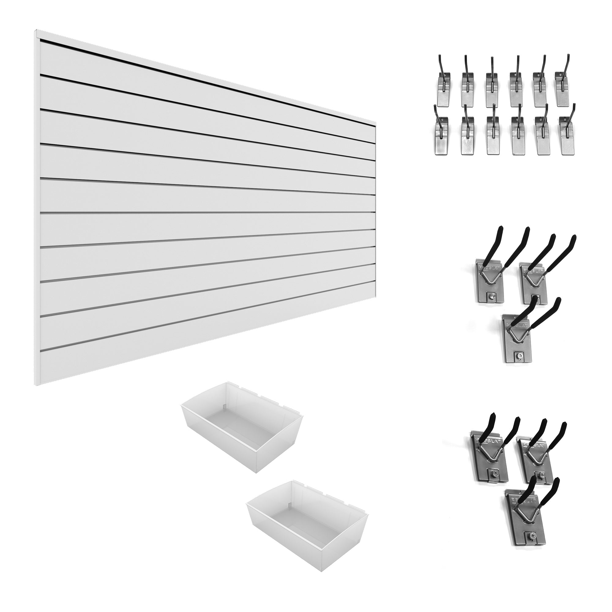 PVC Slatwall Organizer Bundle