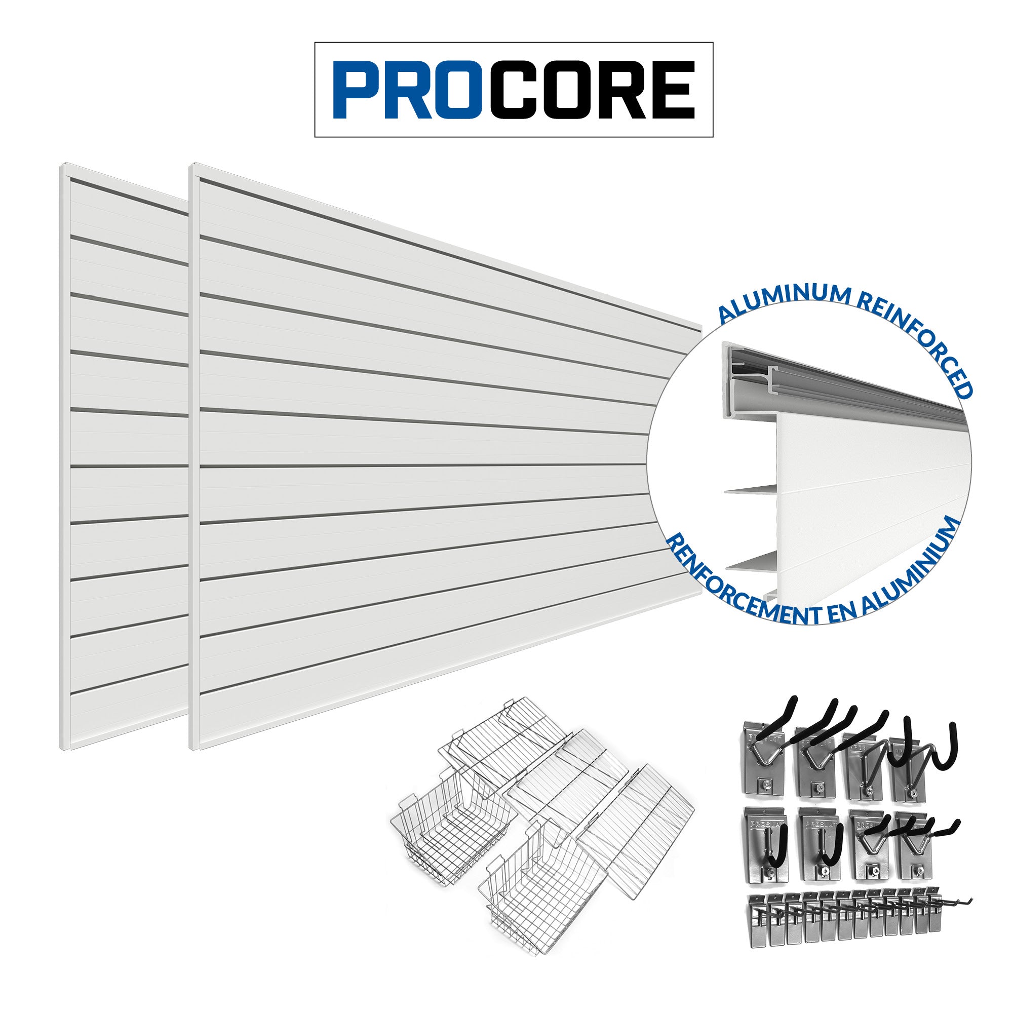 PROCORE Slatwall Ultimate Bundle