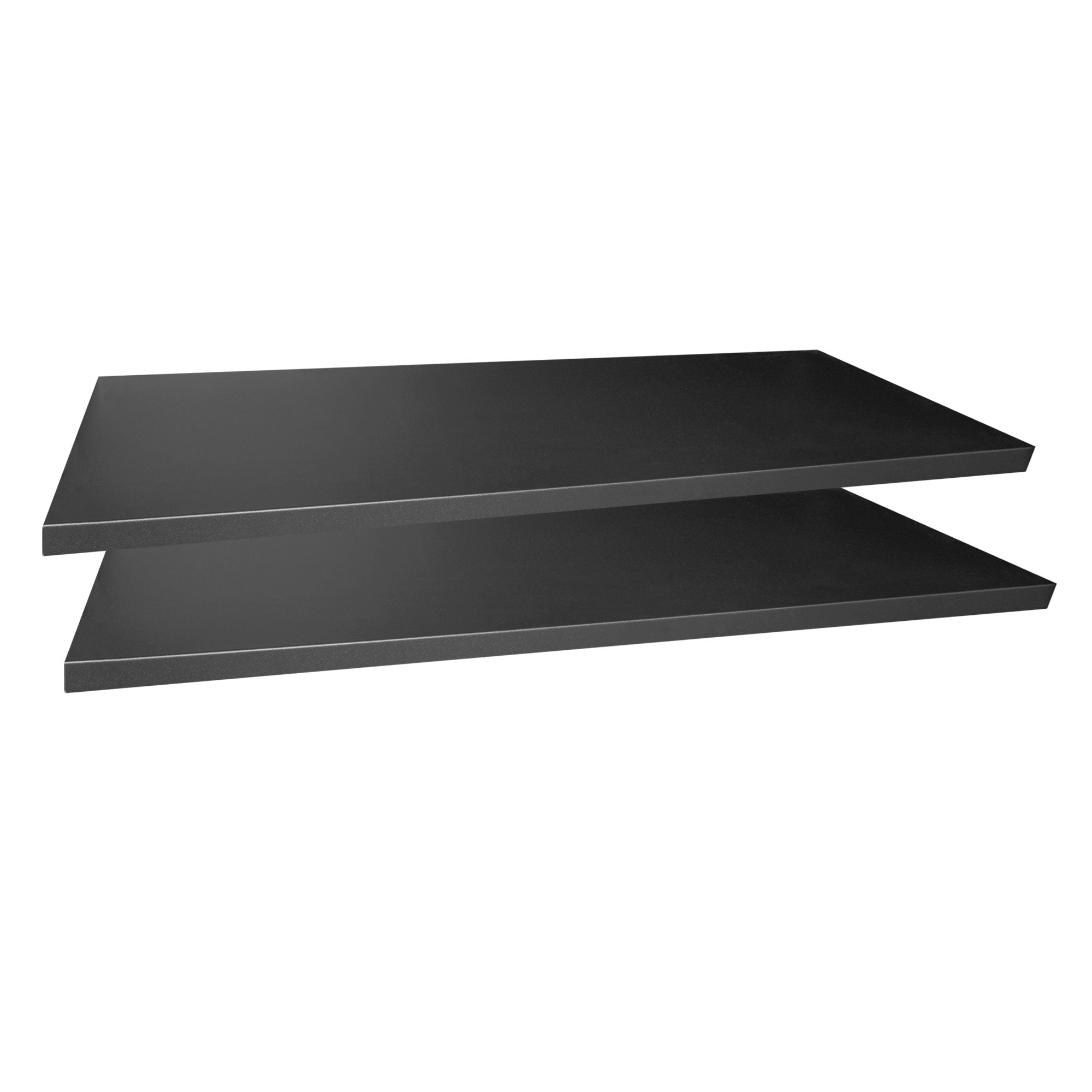 Fusion/LUX Black Shelf 20 in. Cabinet – 2 Pack