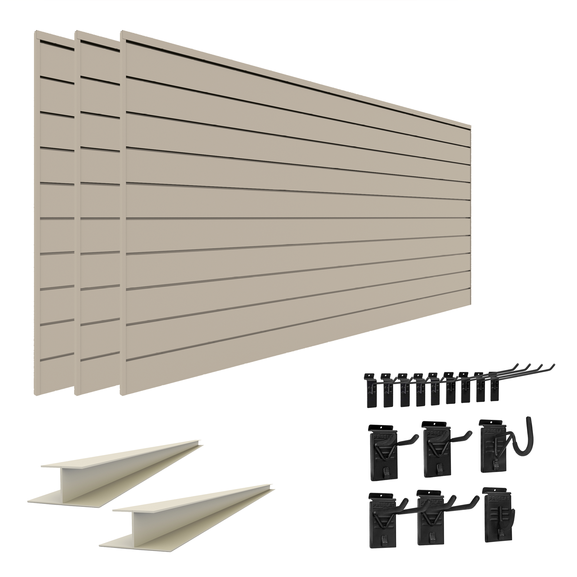 PVC Slatwall Standard Bundle – STEALTH