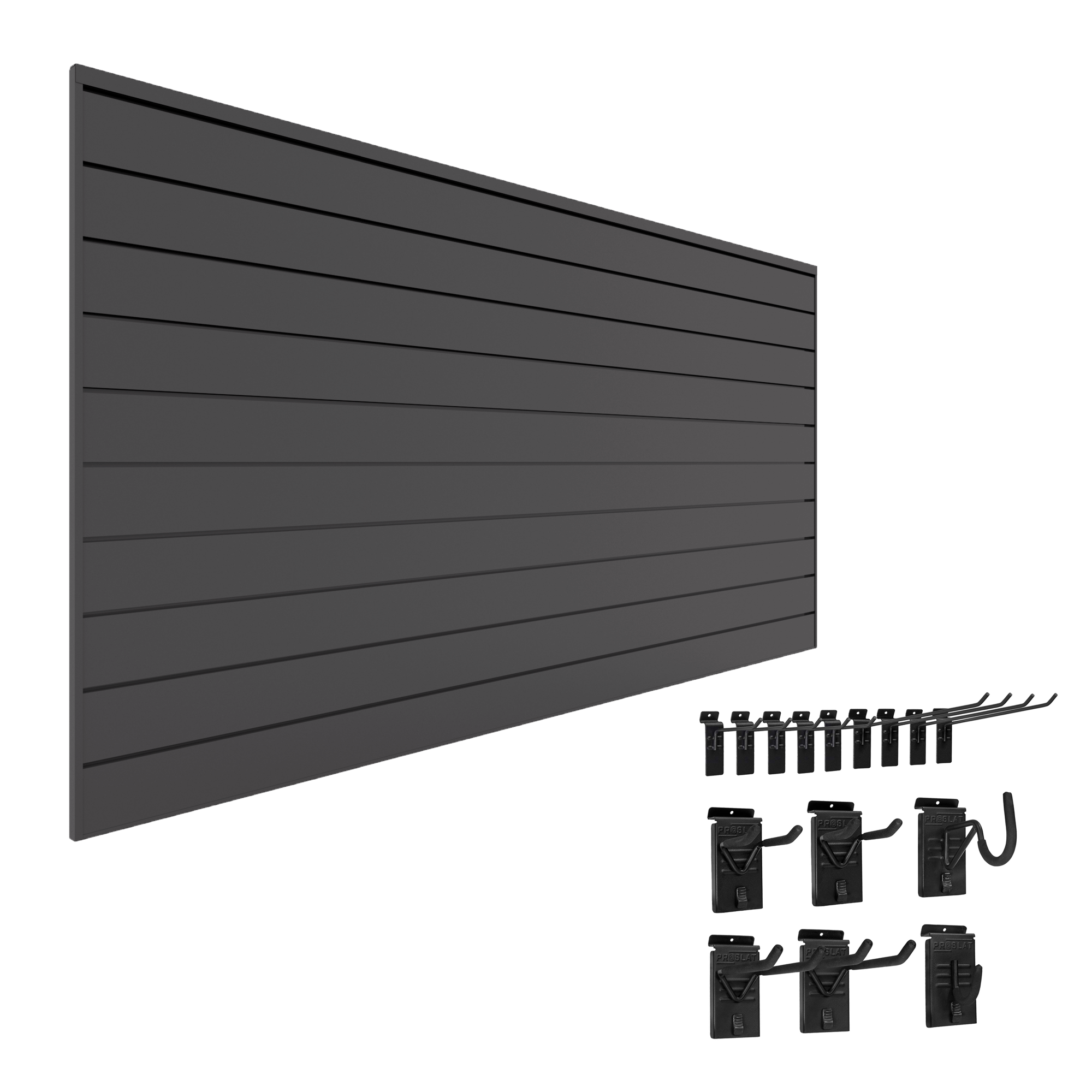 PVC Slatwall Basic Bundle – STEALTH