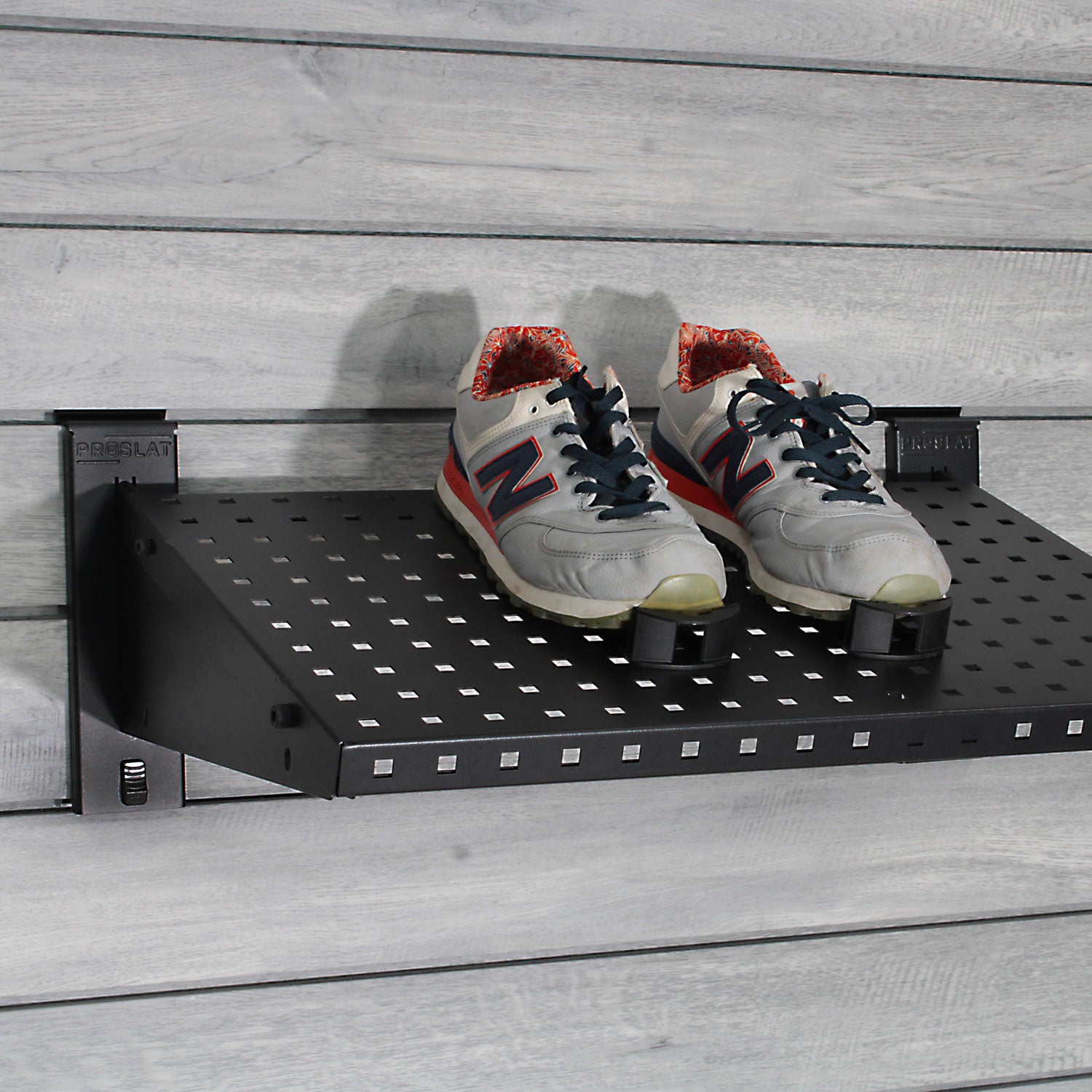 STEALTH Étagères en métal ultra-robuste de 24 po – Ensemble de 2