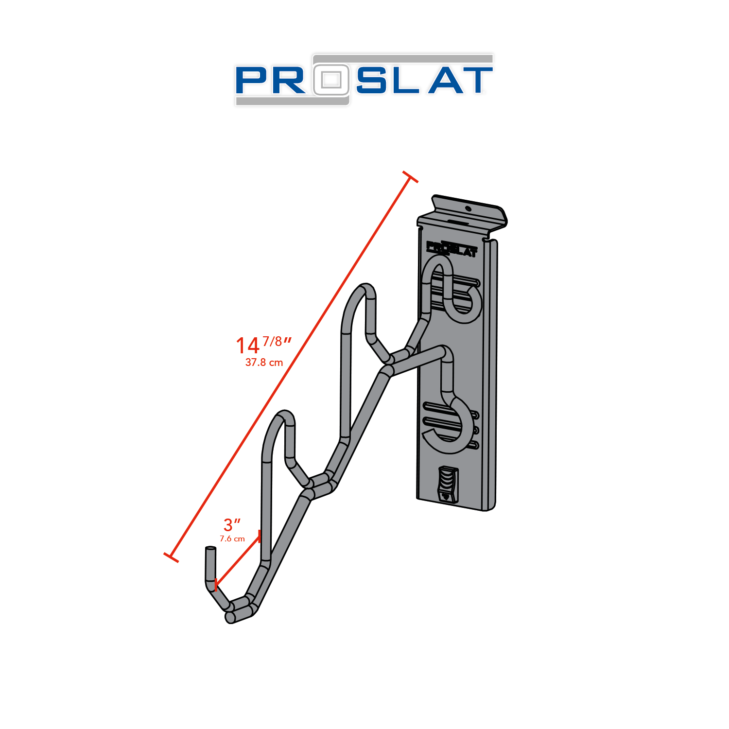 STEALTH Horizontal 3 Firearm Holder