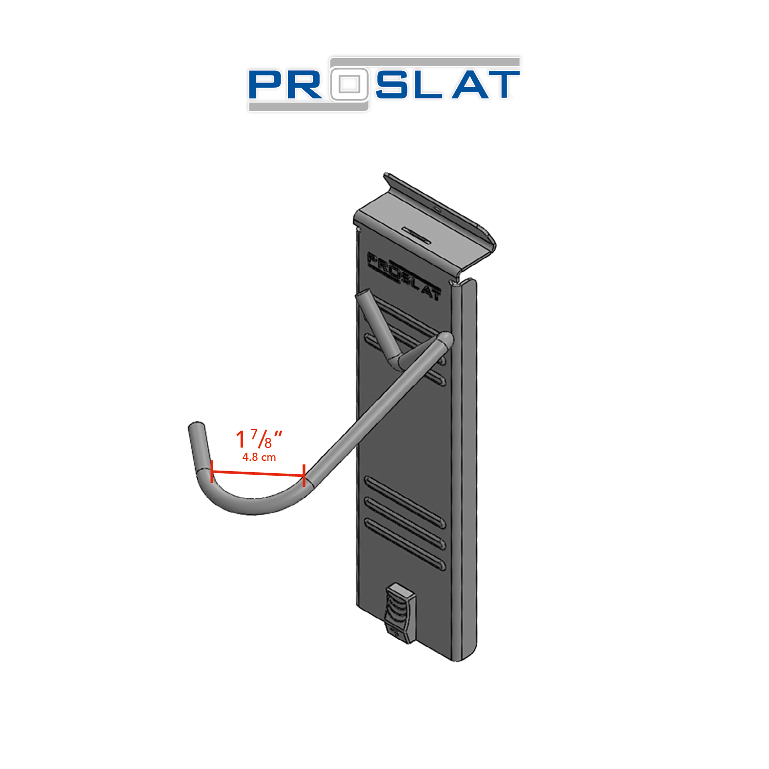 XL Vertical bike hook – 2 pack