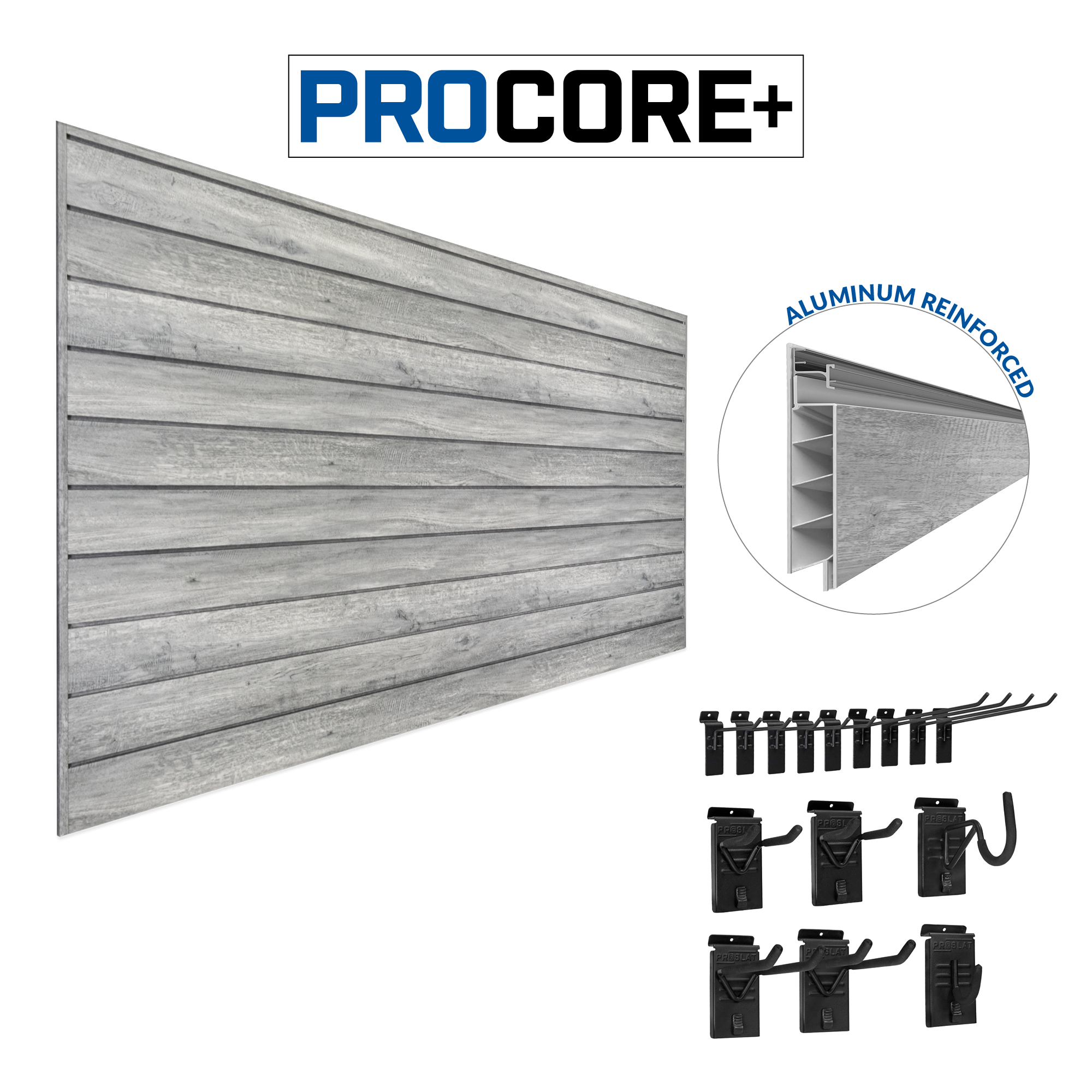 PROCORE PLUS Slatwall Basic Bundle – STEALTH