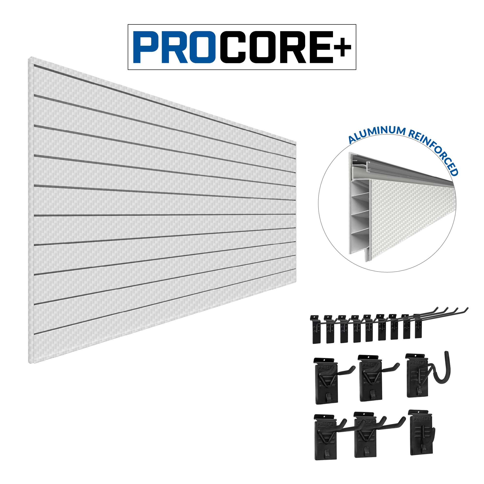 PROCORE PLUS Slatwall Basic Bundle – STEALTH