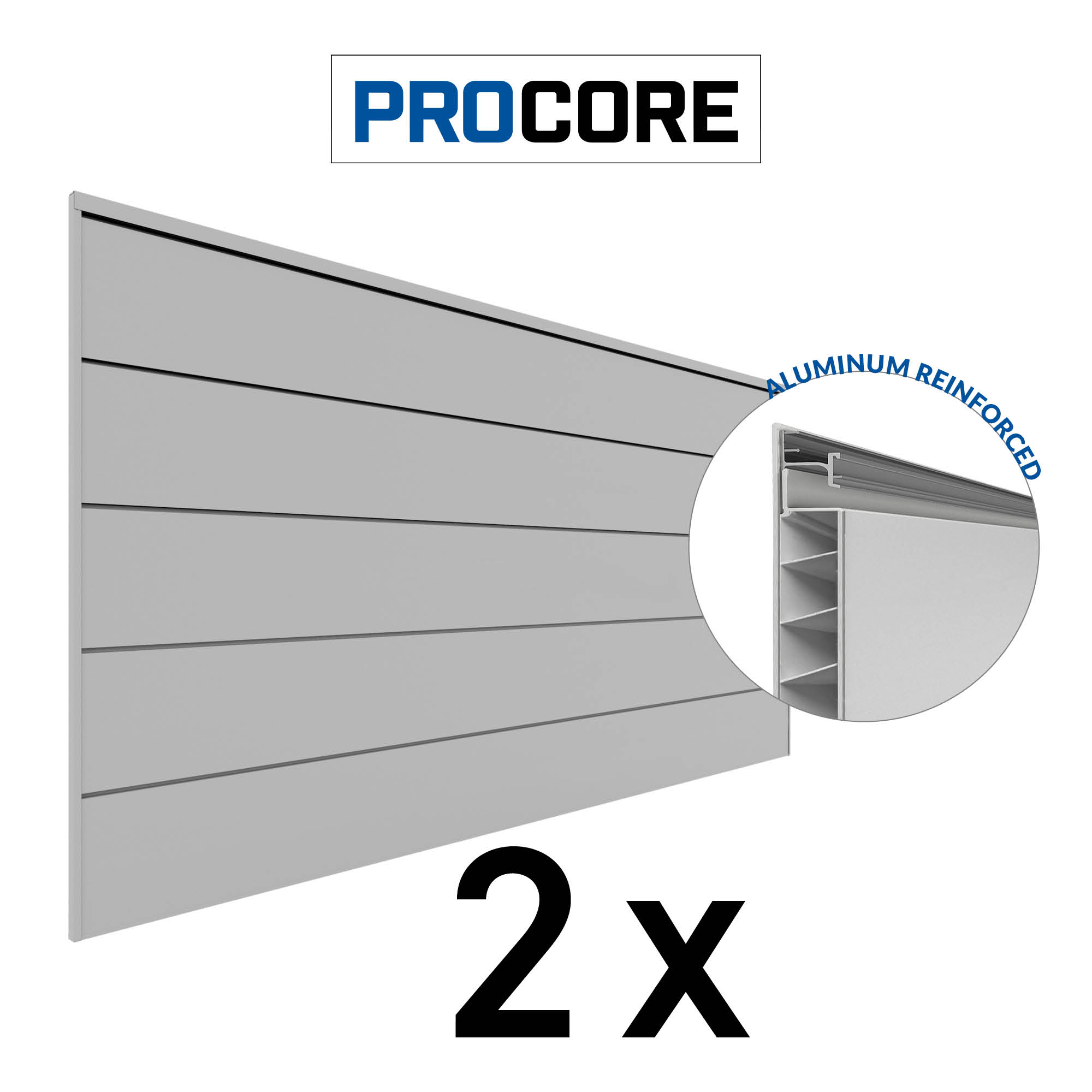 Panneaux PROCORE XL 4 pi x 8 pi – Ensemble de 2 (128 pieds carrés)