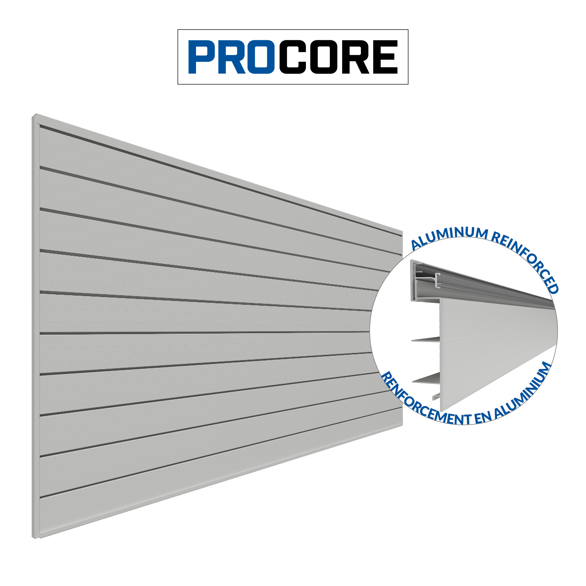 PROCORE – Panneaux en PVC de 4 x 8 pi