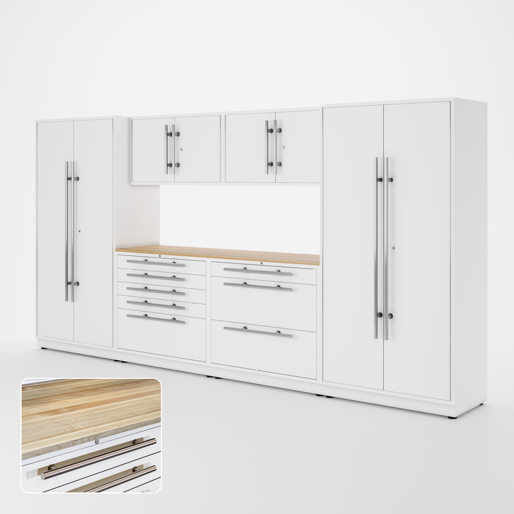 LUX Cabinets – 13 ft set – TOOL