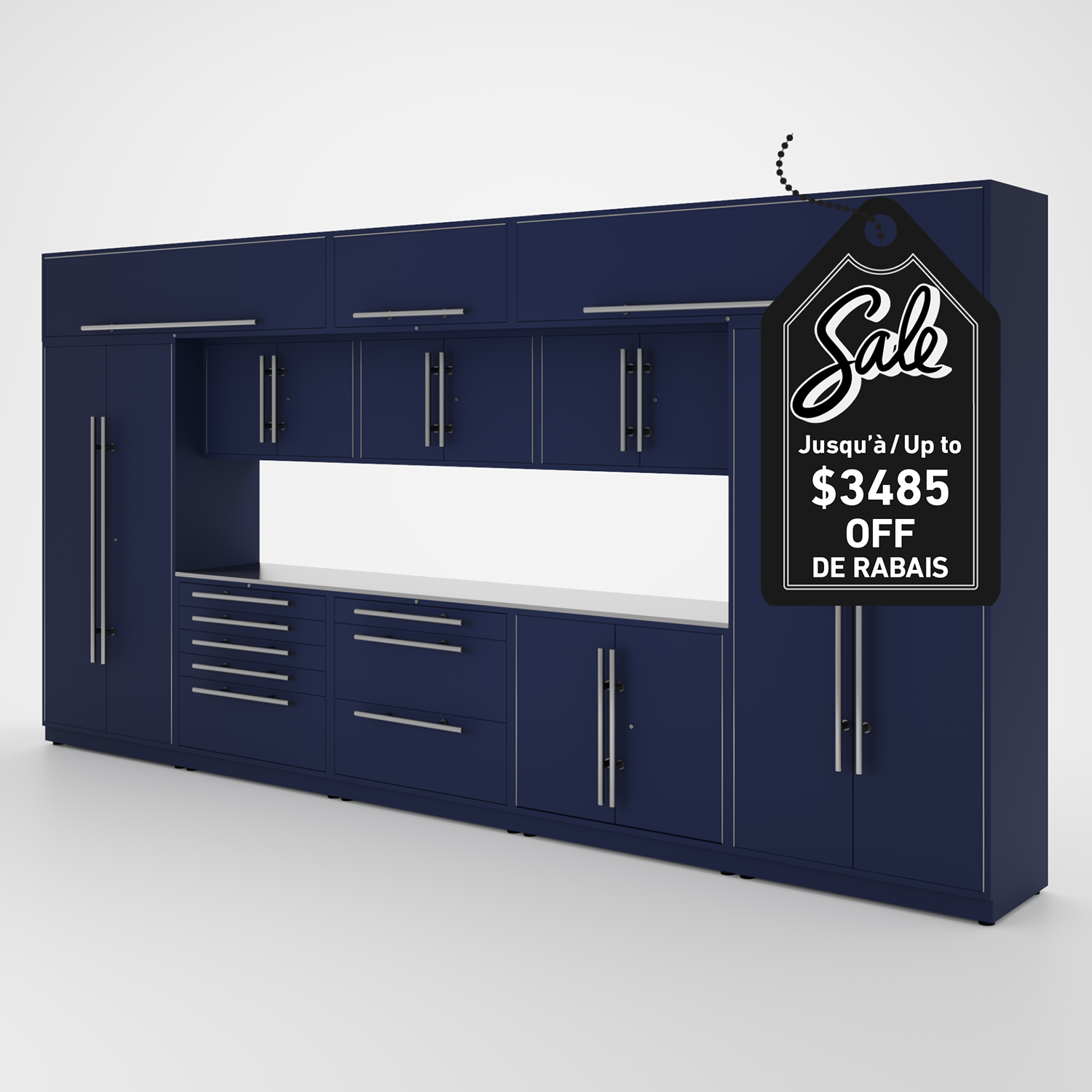 LUX Cabinets – 16 ft set – MAX – Overheads