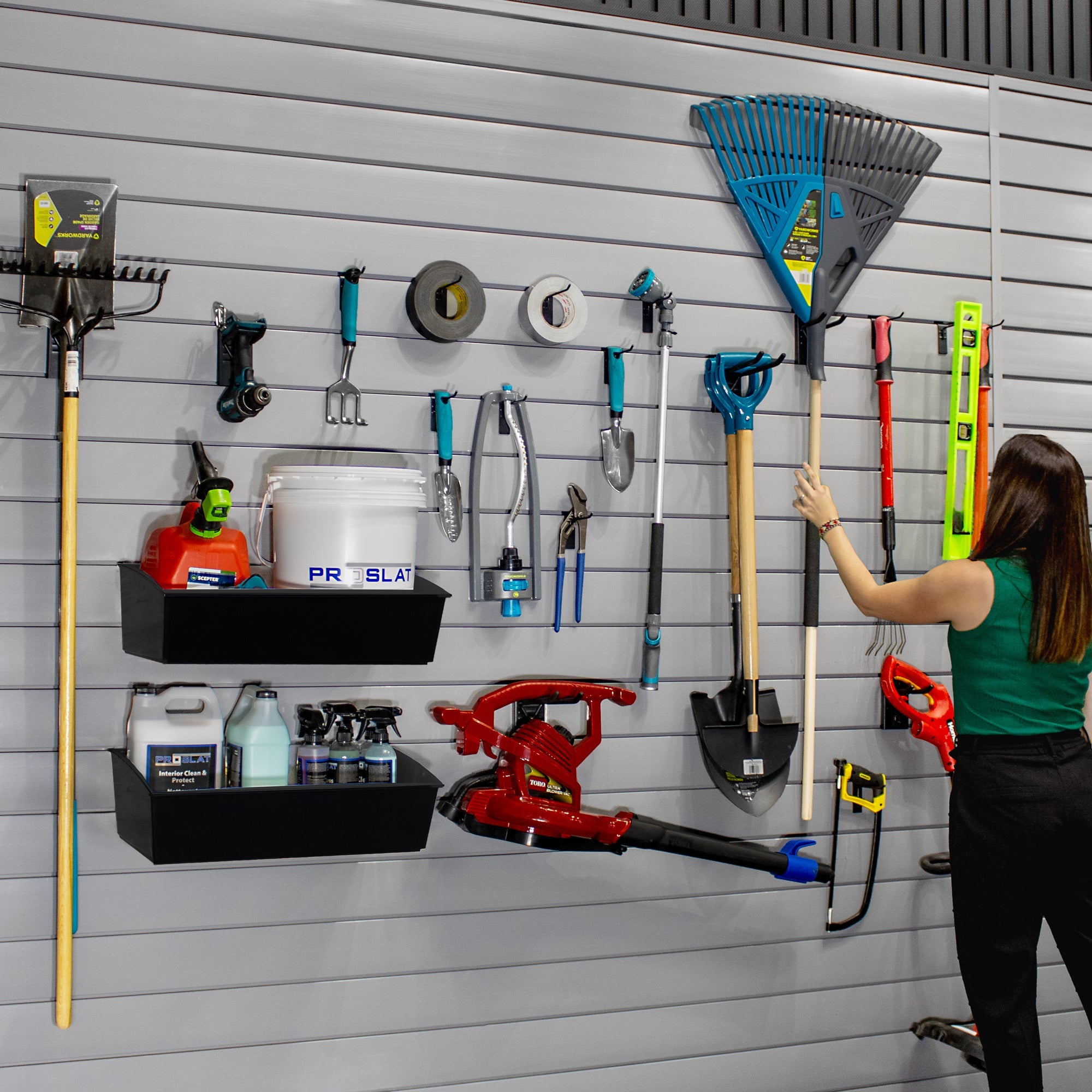 PROCORE Slatwall Organizer Bundle – STEALTH