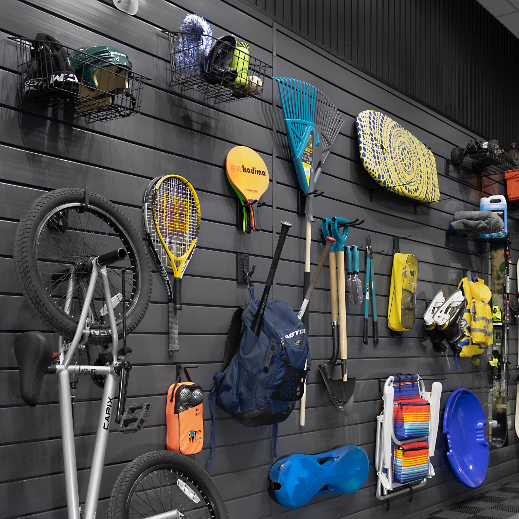 Classic Slatwall Ultimate Tool Organizer Bundle – STEALTH