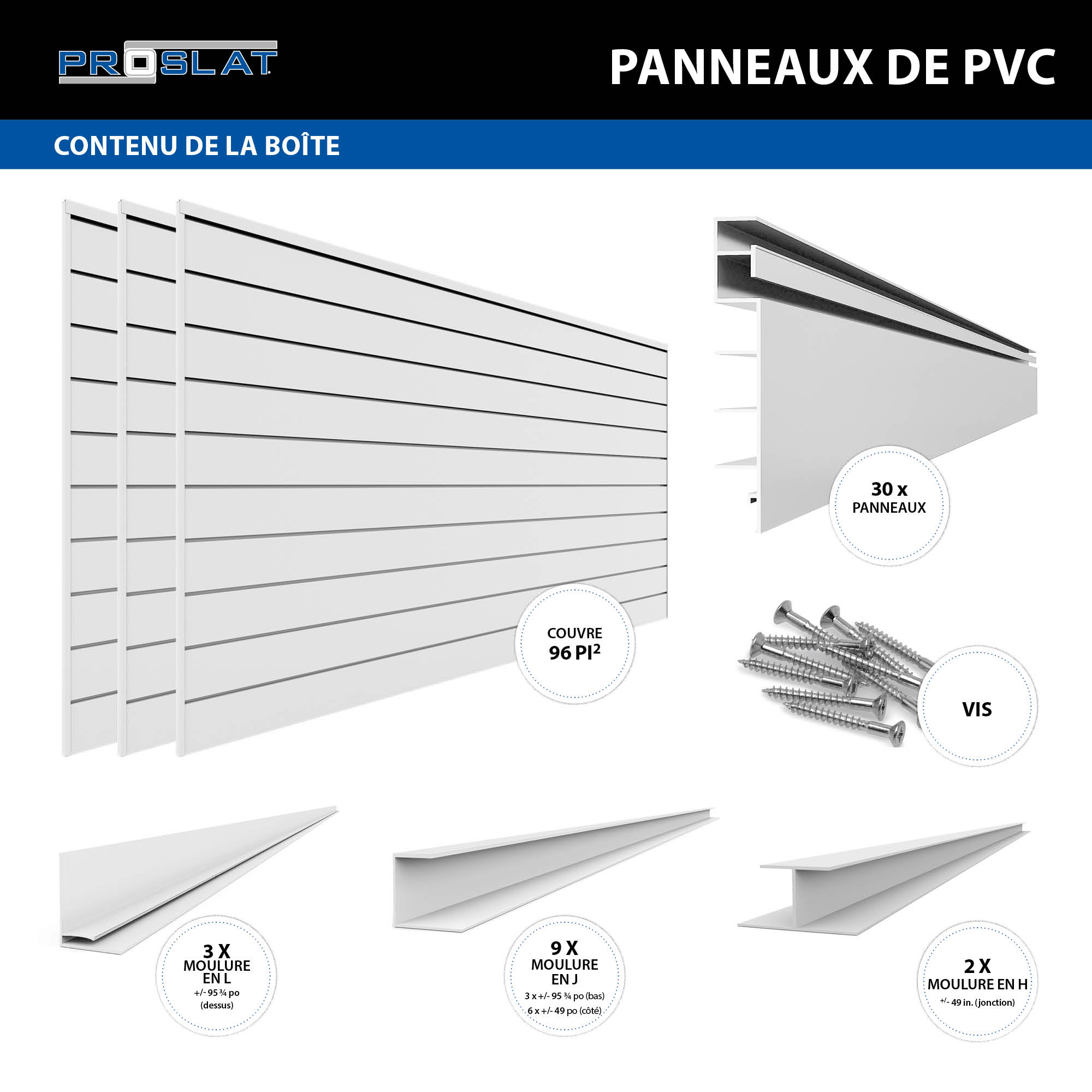 PVC Slatwall Standard Bundle – STEALTH