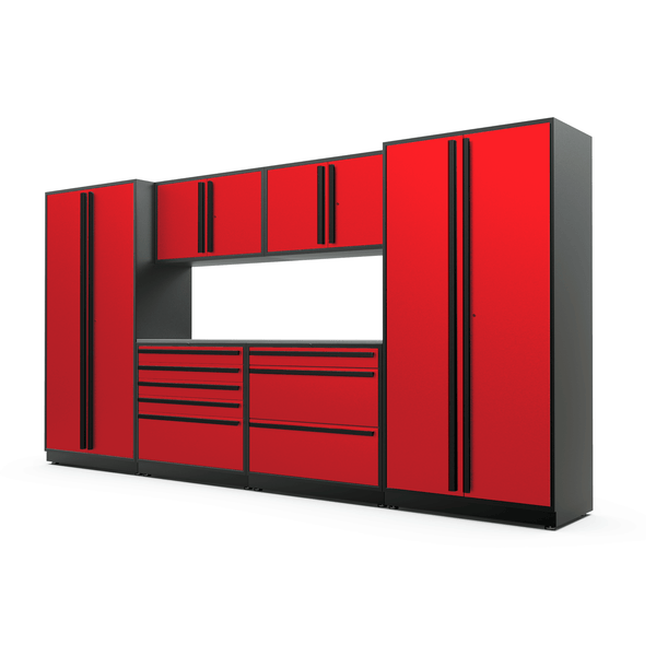 FusionPlus 13 ft set – TOOL – Red with Powder Coated Top