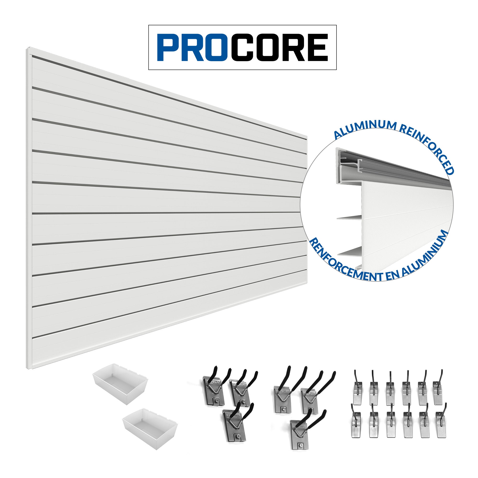 PROCORE Slatwall Organizer Bundle