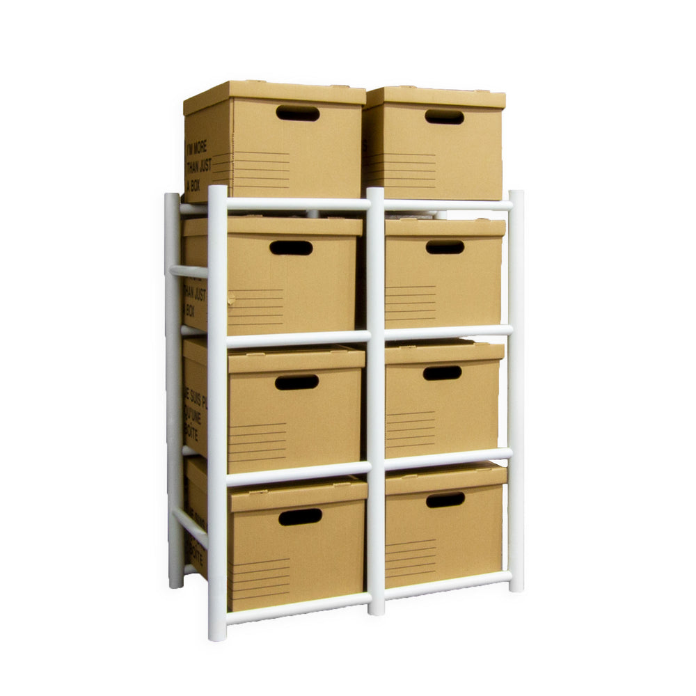Bin Warehouse Rack – 8 Filebox