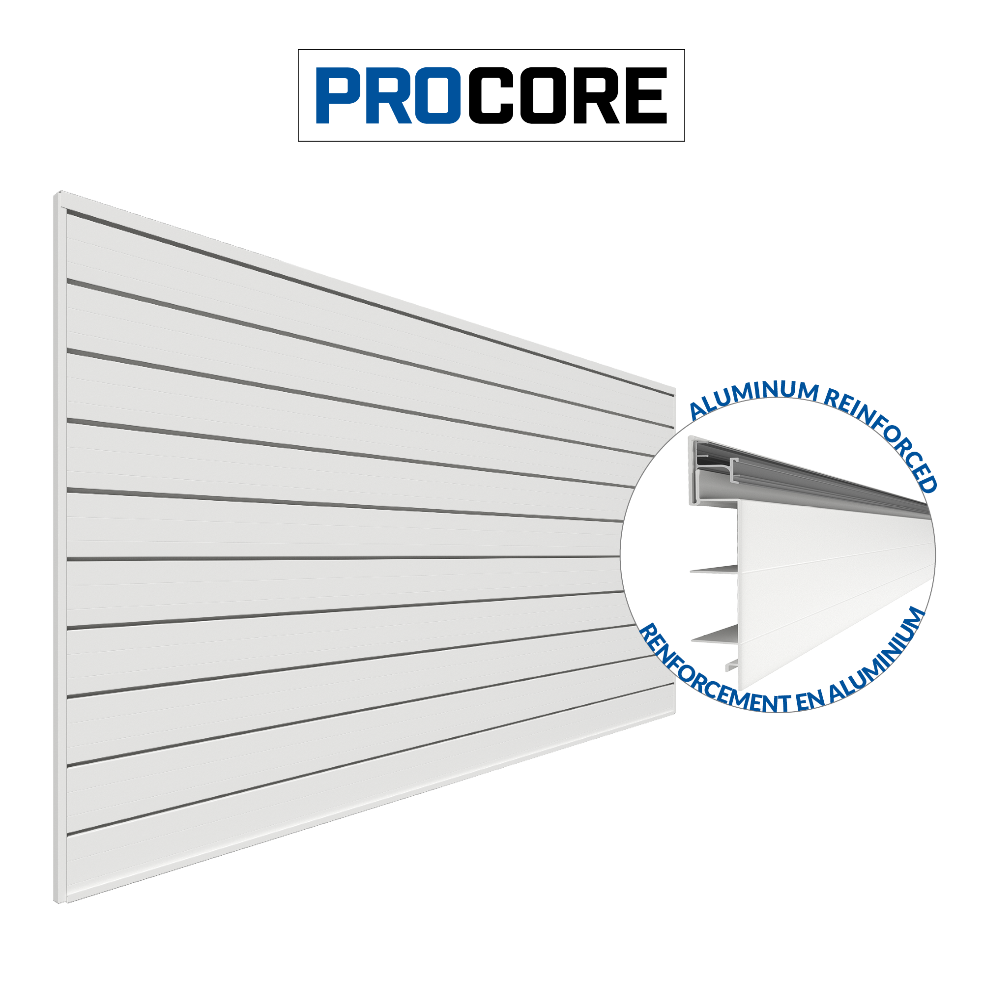 PROCORE – Panneaux en PVC de 4 x 8 pi