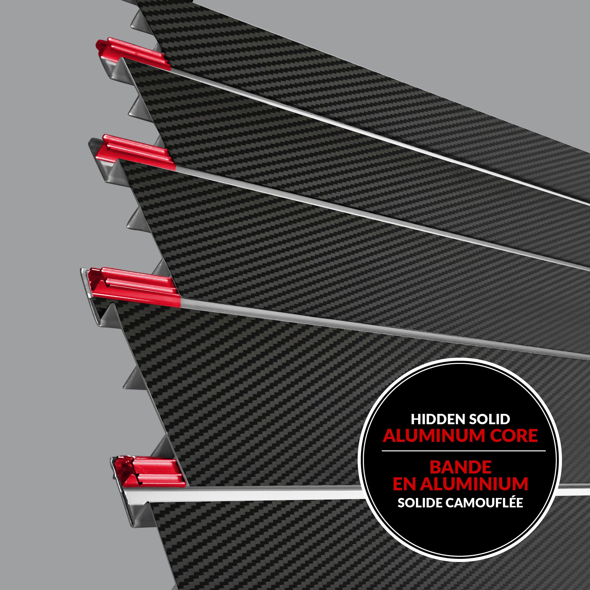 PROCORE+ Black Carbon Fiber Slatwall Ultimate Bundle