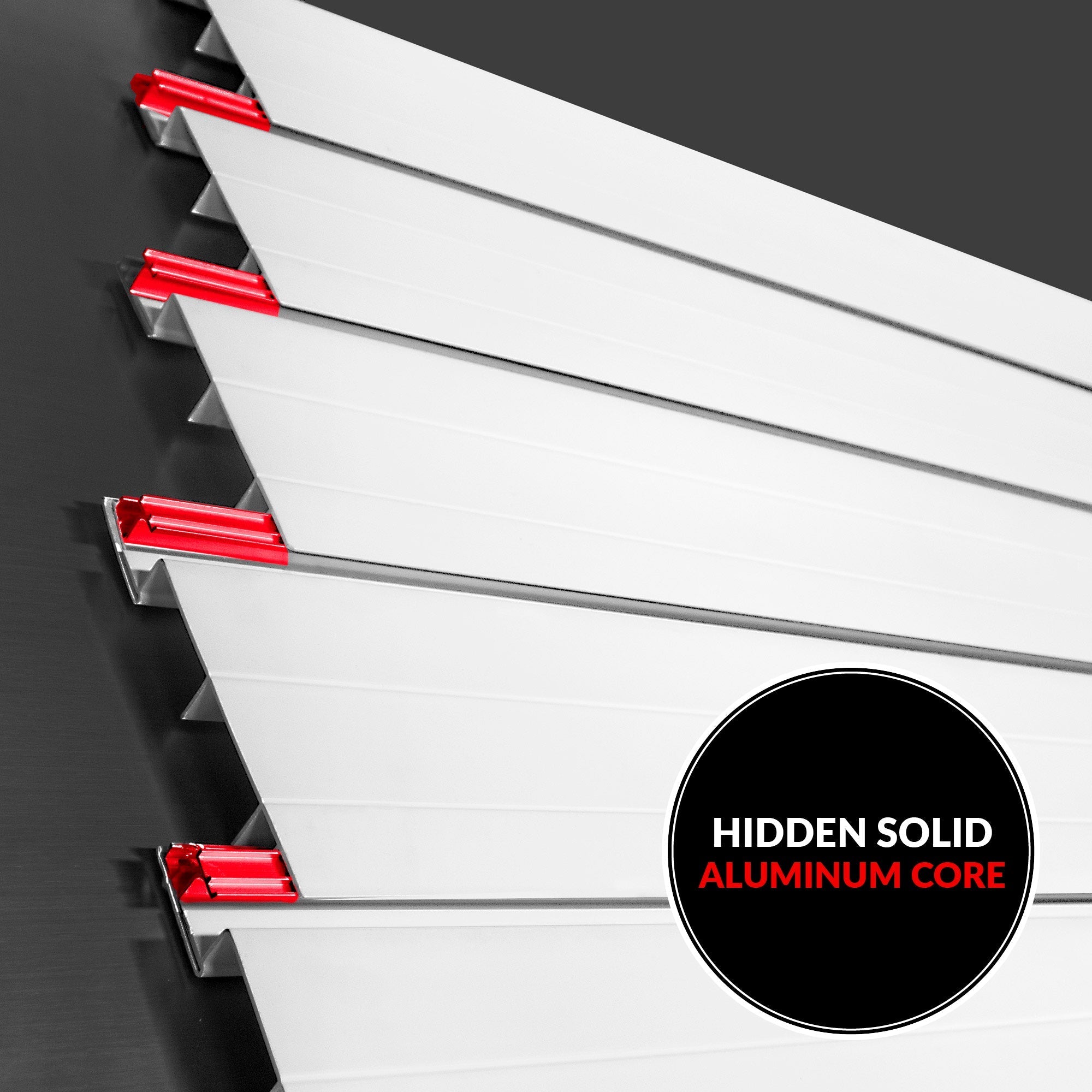 4 x 8 ft. PROCORE PVC Slatwall – 2 Pack 64 sq ft