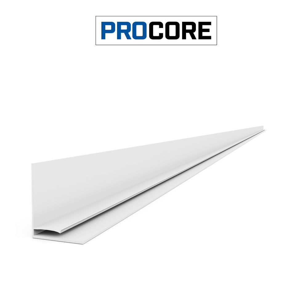 8 ft. PROCORE PVC Top Trim Pack – White